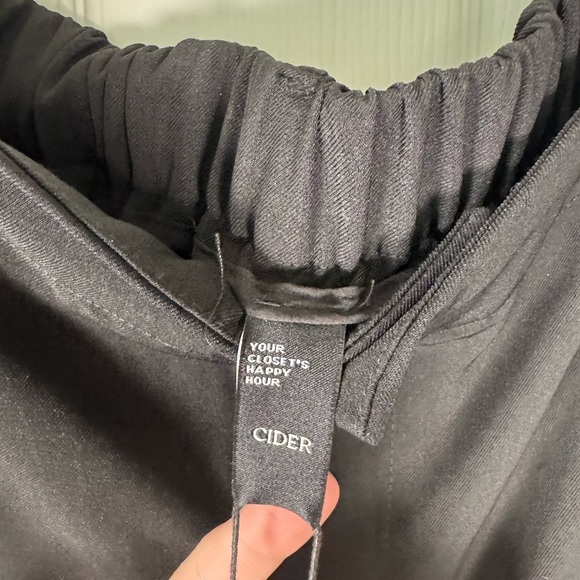 NWT Cider Wide Leg Black Dress Pants Trousers Womens Plus Size 3XL - Picture 7 of 10